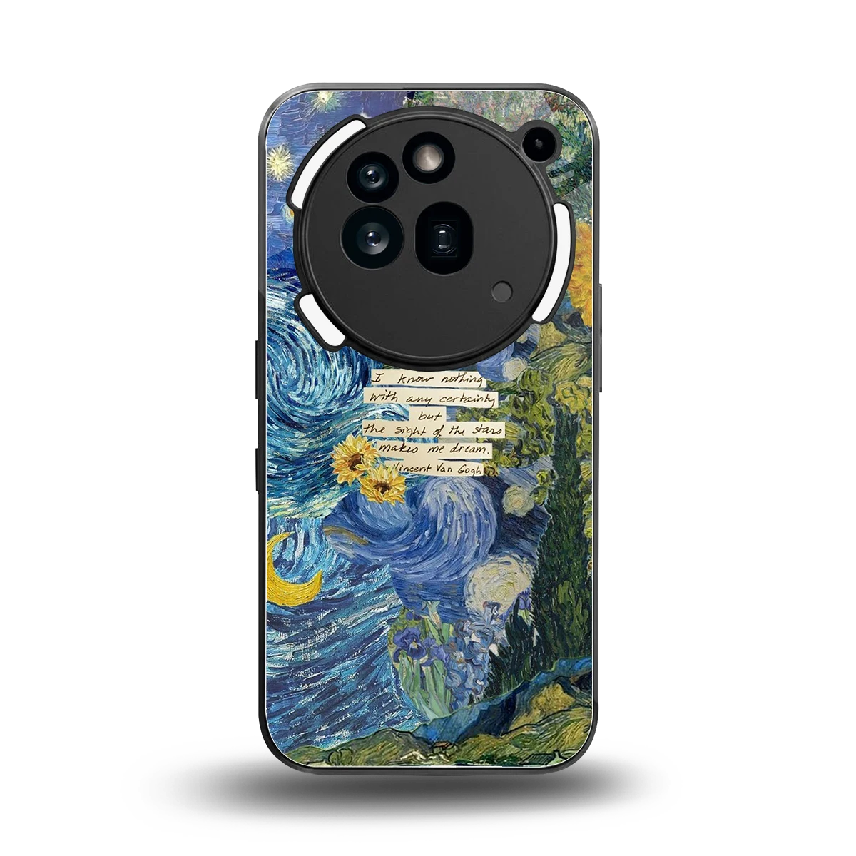Masterpiece back phone cover | glass case for nothing phone 3a pro