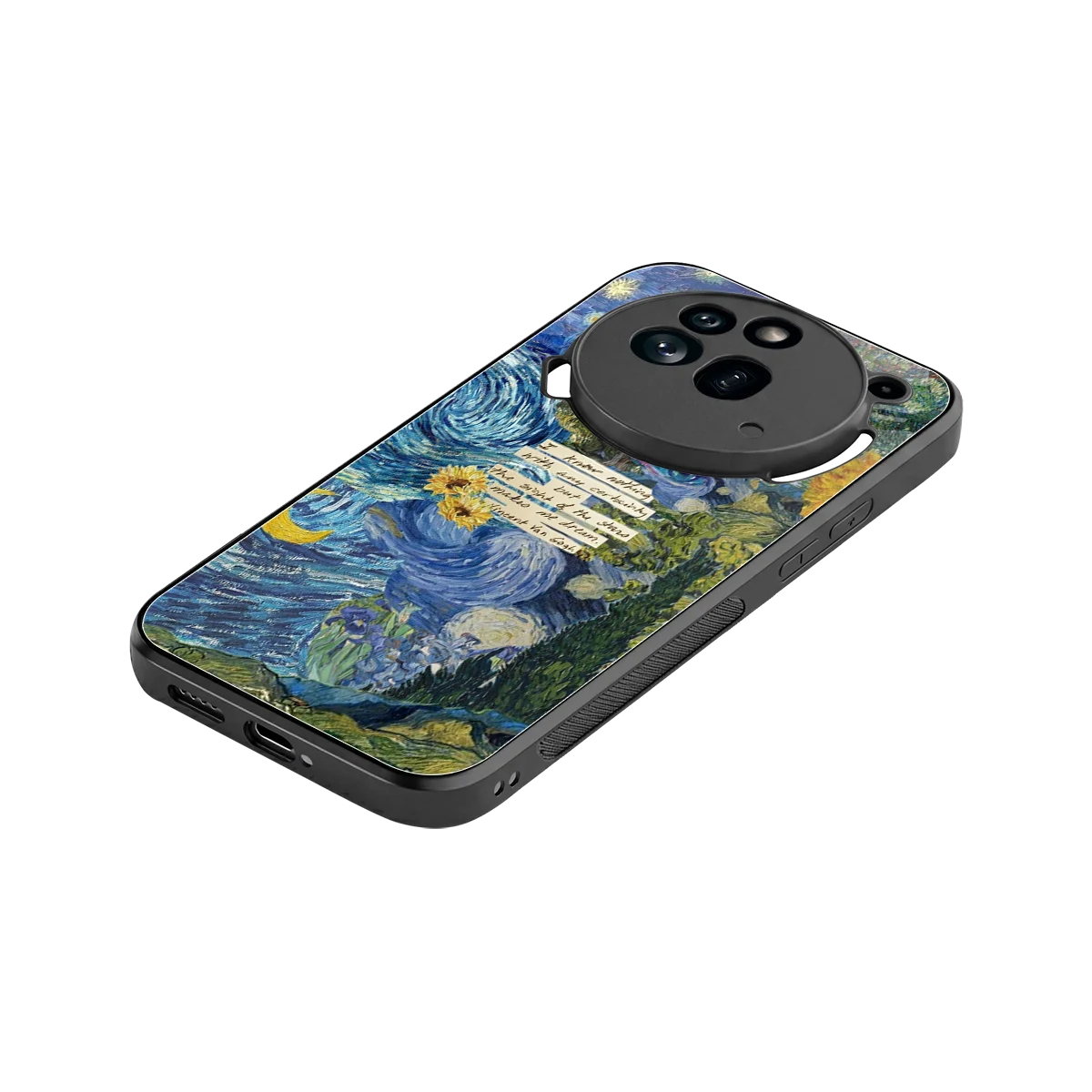 Masterpiece stylish phone case for nothing phone 3a pro | glossy glass and slim fit