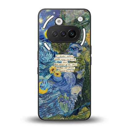 Masterpiece back phone cover | glass case for nothing phone 3a