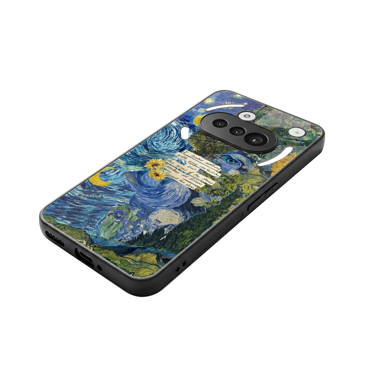 Masterpiece stylish phone case for nothing phone 3a | glossy glass and slim fit