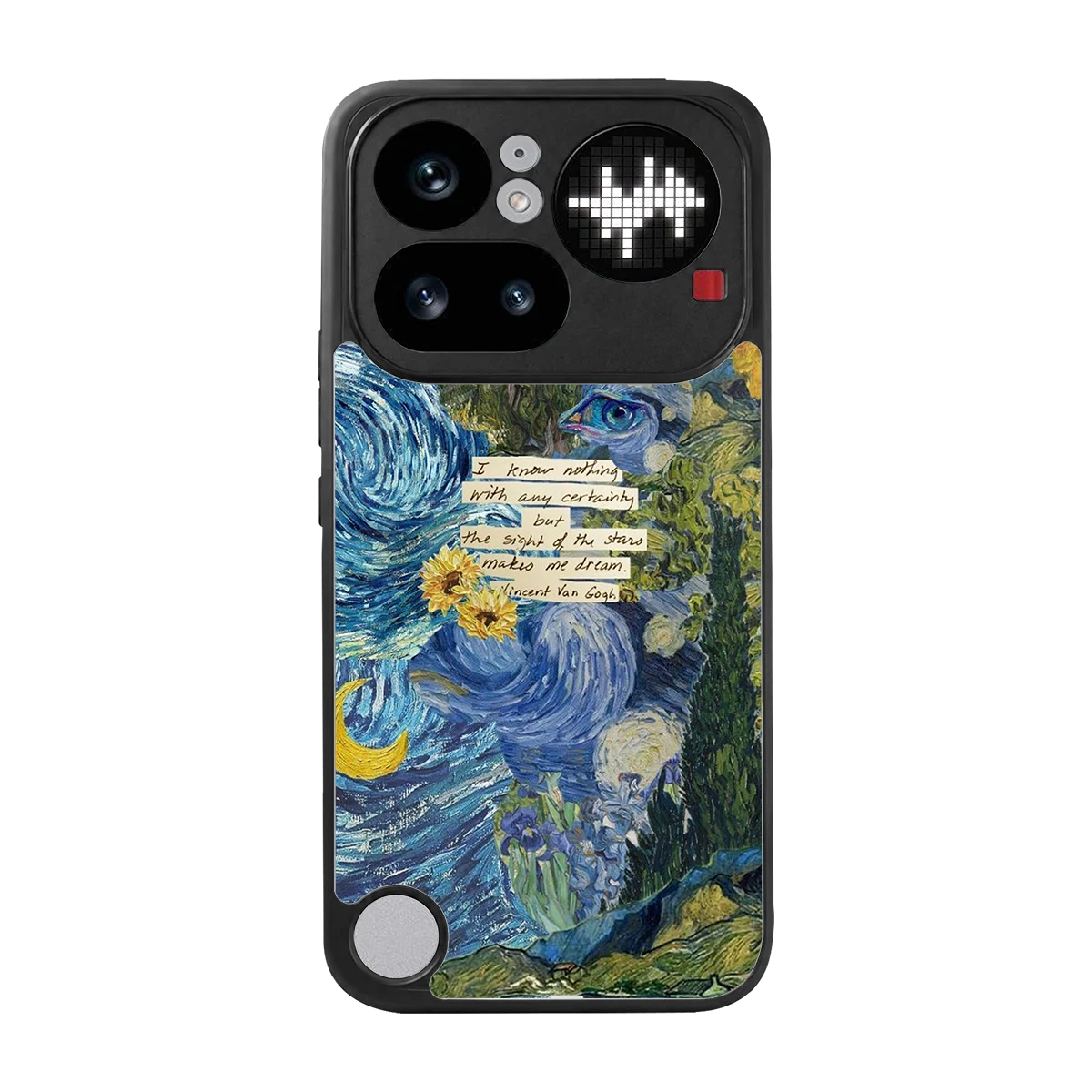 Masterpiece back phone cover | glass case for nothing phone 4a pro