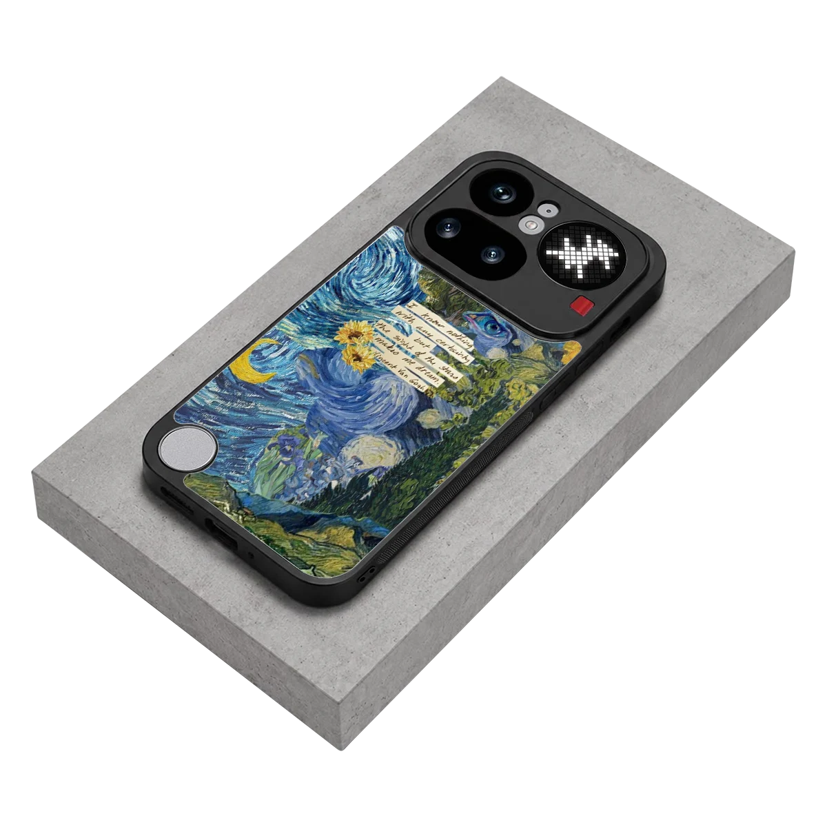 Masterpiece stylish phone case for nothing phone 4a pro | glossy glass and slim fit
