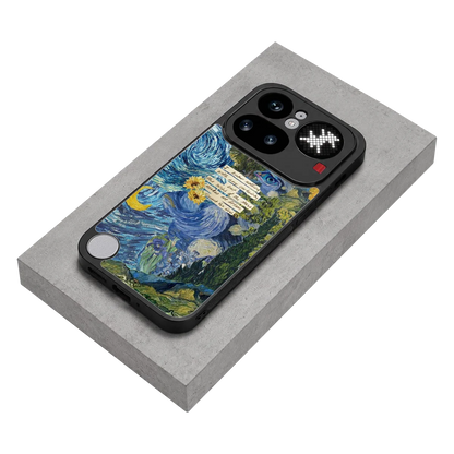 Masterpiece stylish phone case for nothing phone 4a pro | glossy glass and slim fit