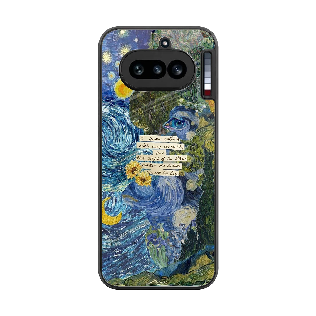 Masterpiece back phone cover | glass case for nothing phone 4a