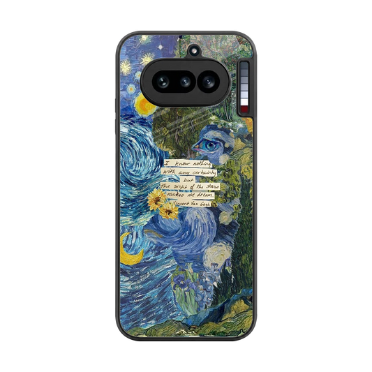 Masterpiece back phone cover | glass case for nothing phone 4a