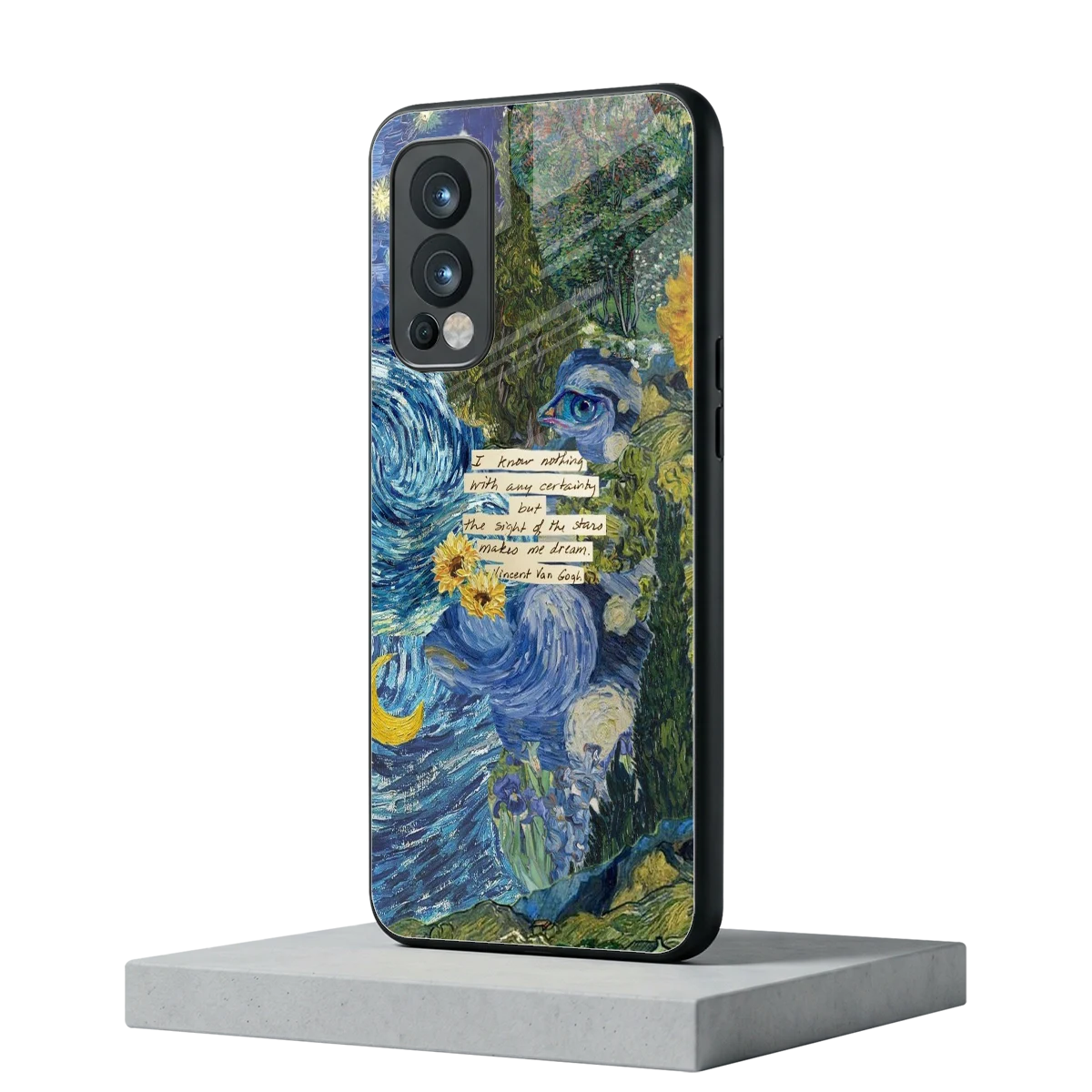 Masterpiece oneplus nord 2 mobile cover | shockproof glass phone case