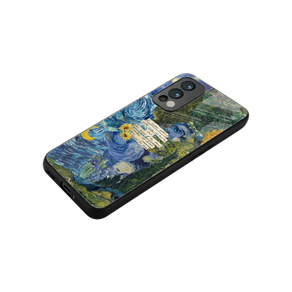 Masterpiece stylish phone case for oneplus nord 2 | glossy glass and slim fit