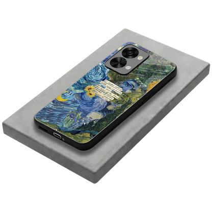 Masterpiece stylish phone case for oneplus nord 2t | glossy glass and slim fit