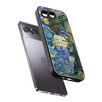 Masterpiece sleek oneplus nord 4 cover with tempered glass back and TPU edges