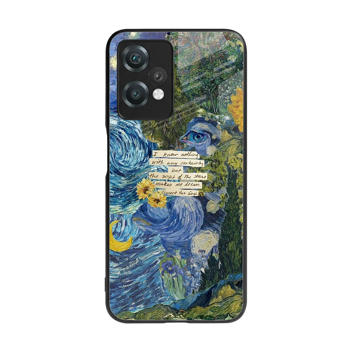 Masterpiece back phone cover | glass case for oneplus nord ce 2 lite