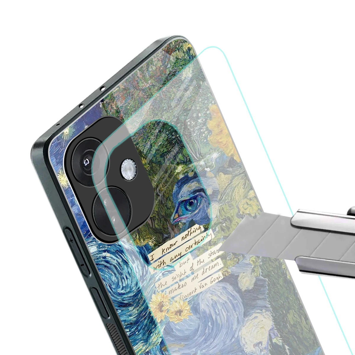 Masterpiece stylish phone case for oneplus nord ce 3 | glossy glass and slim fit