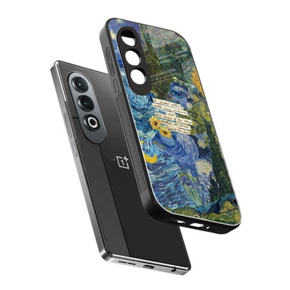 Masterpiece sleek oneplus nord ce 4 cover with tempered glass back and TPU edges