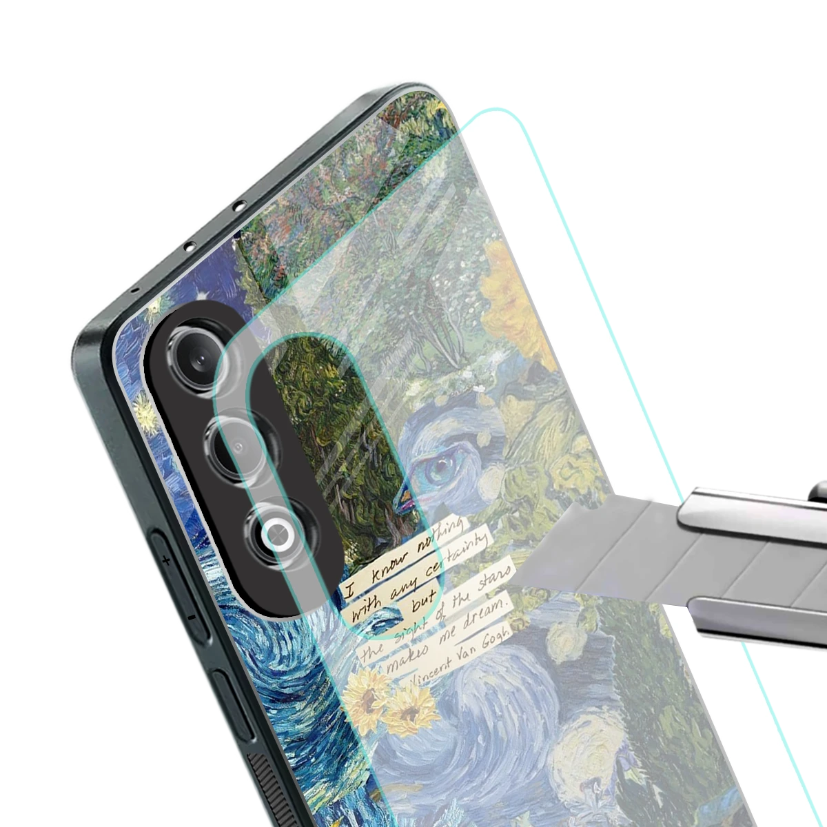 Masterpiece stylish phone case for oneplus nord ce 4 | glossy glass and slim fit