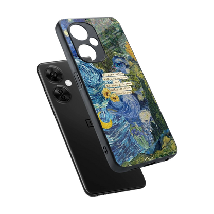 Masterpiece sleek oneplus nord ce 3 lite cover with tempered glass back and TPU edges