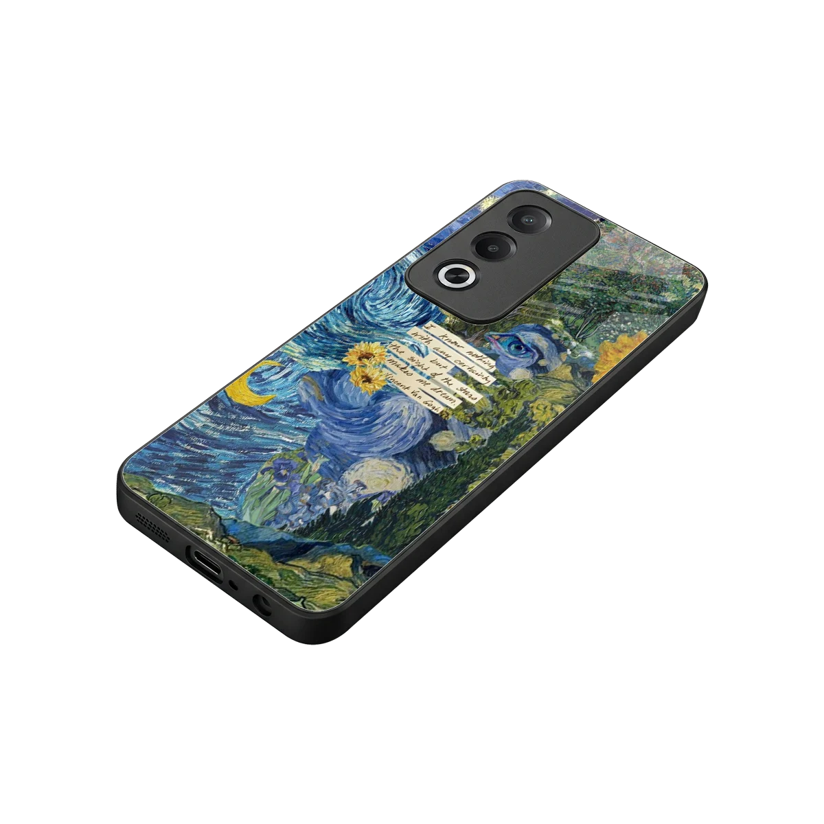 Masterpiece stylish phone case for oppo a3 pro | glossy glass and slim fit