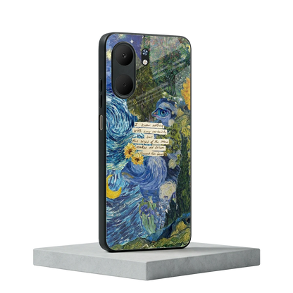 Masterpiece oppo a5x 5g mobile cover | shockproof glass phone case