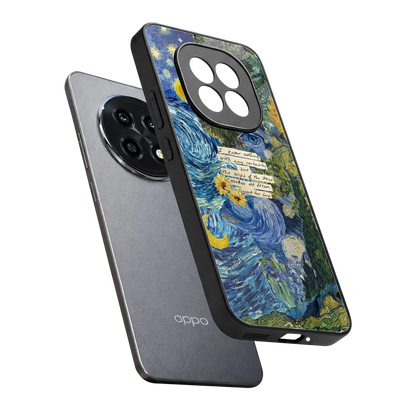 Masterpiece sleek oppo f29 pro 5g cover with tempered glass back and TPU edges