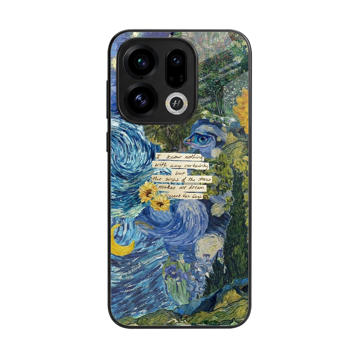 Masterpiece back phone cover | glass case for oppo find x9