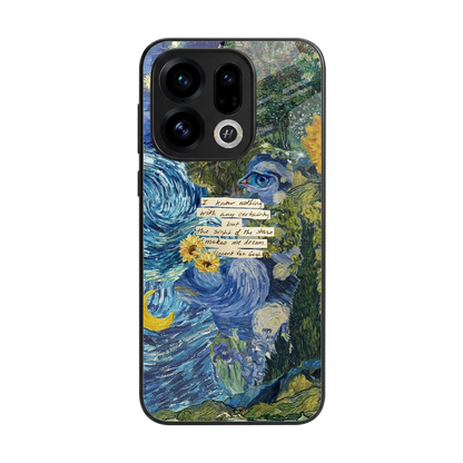 Masterpiece back phone cover | glass case for oppo find x9
