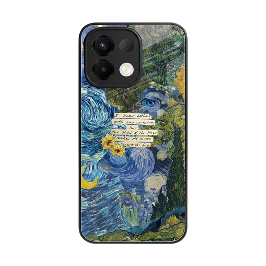 Masterpiece back phone cover | glass case for oppo k13 5g