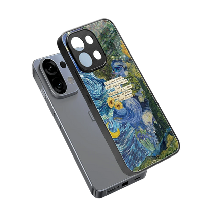 Masterpiece sleek oppo k13 5g cover with tempered glass back and TPU edges