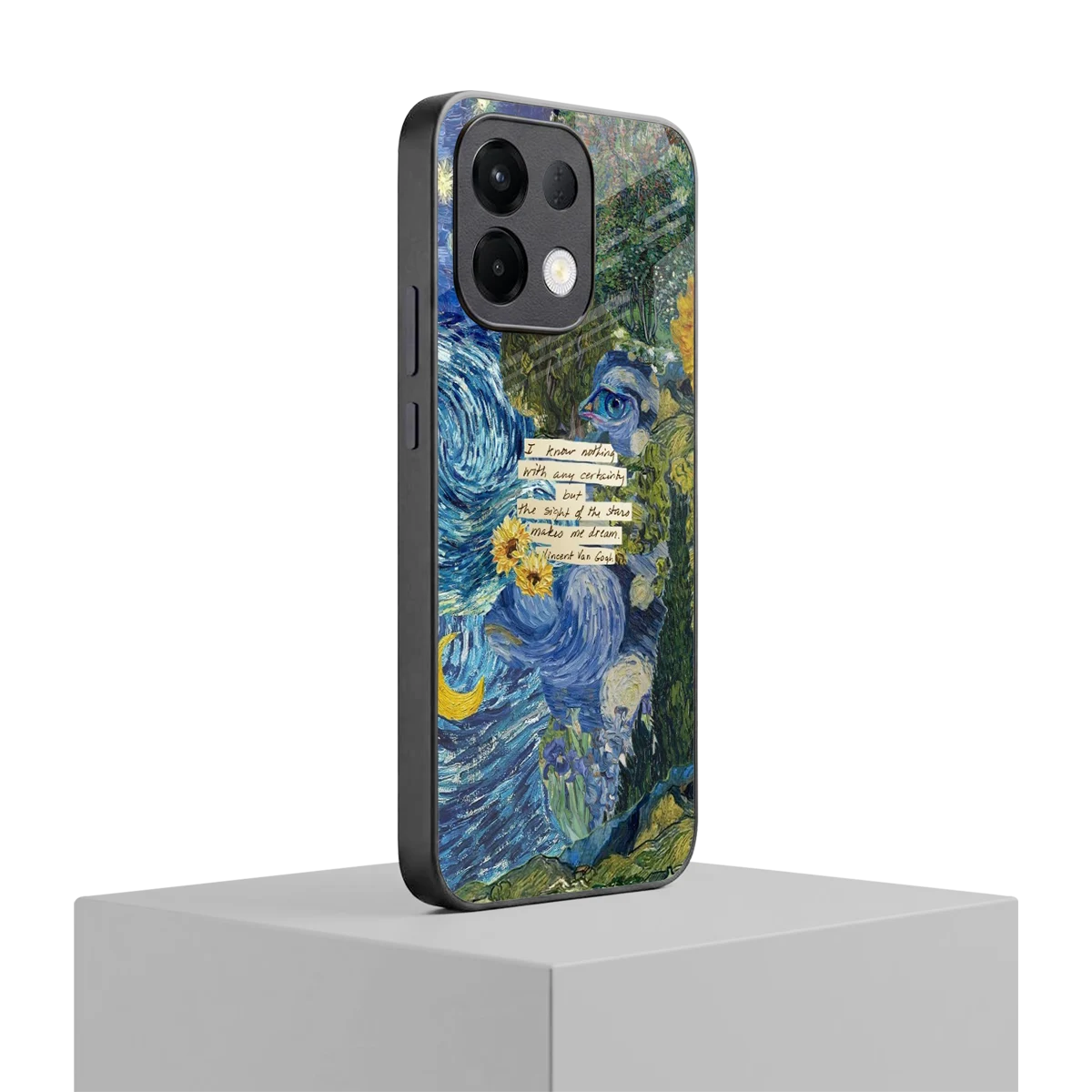 Masterpiece oppo k13 5g mobile cover | shockproof glass phone case