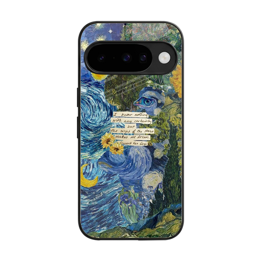 Masterpiece back phone cover | glass case for google pixel 10