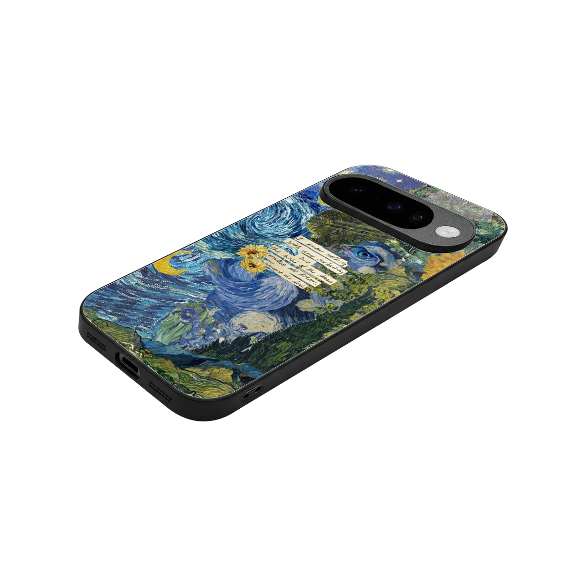 Masterpiece stylish phone case for google pixel 10 | glossy glass and slim fit