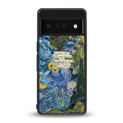 Masterpiece back phone cover | glass case for google pixel 6 pro