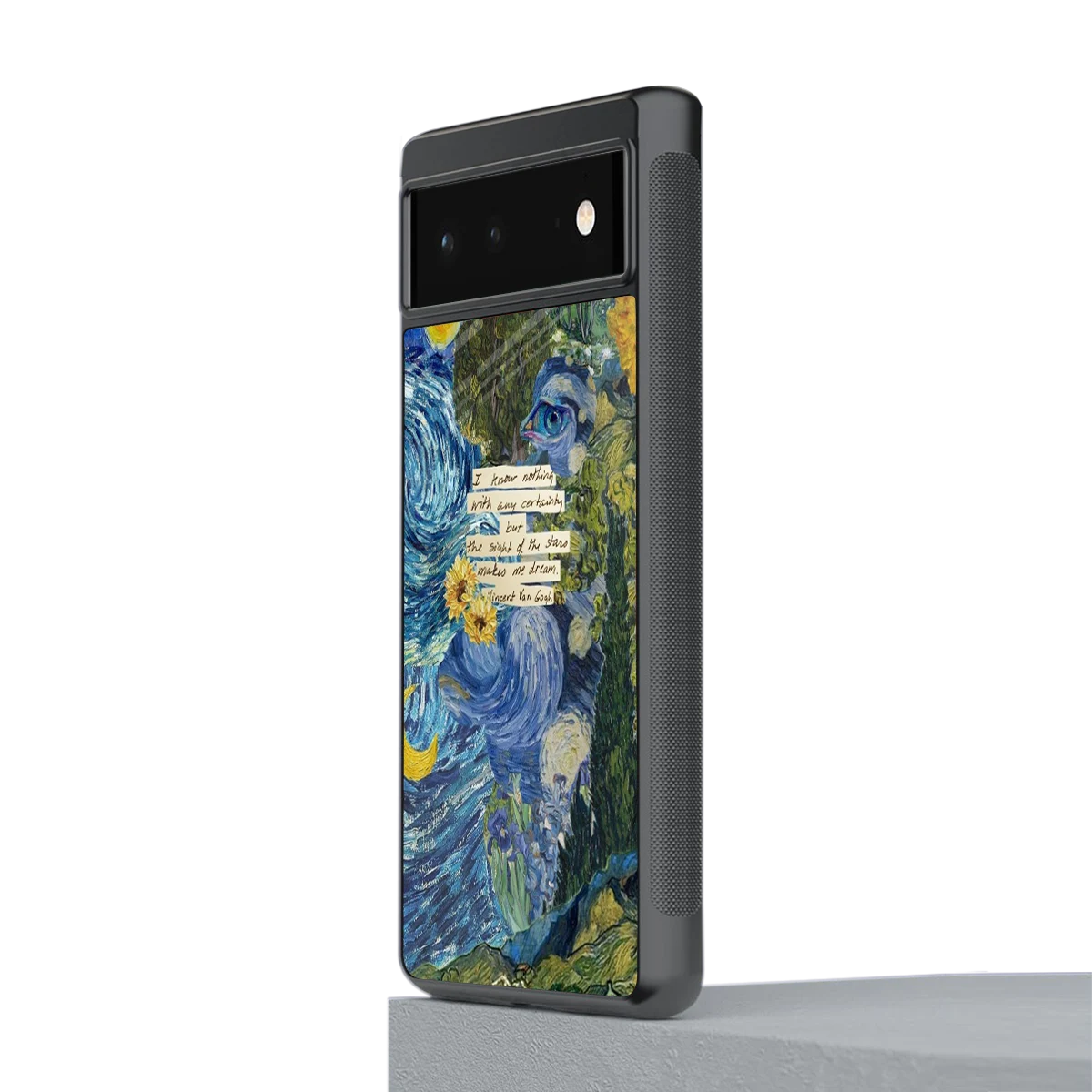 Masterpiece stylish phone case for google pixel 6 | glossy glass and slim fit