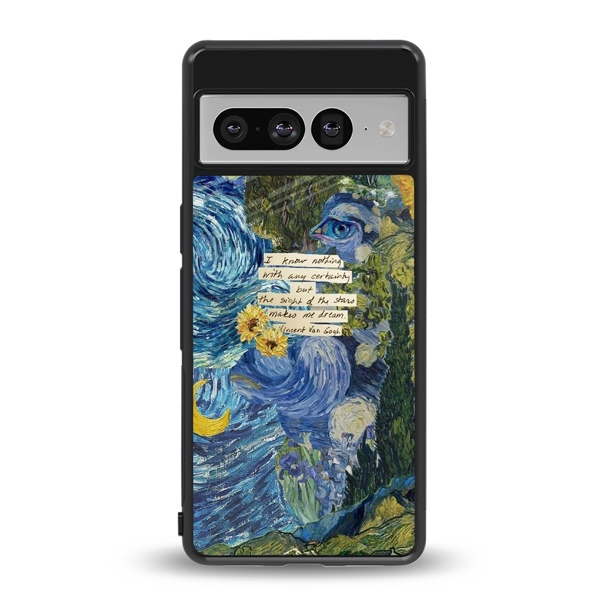 Masterpiece back phone cover | glass case for google pixel 7 pro