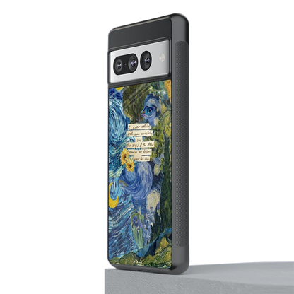 Masterpiece stylish phone case for google pixel 7 pro | glossy glass and slim fit