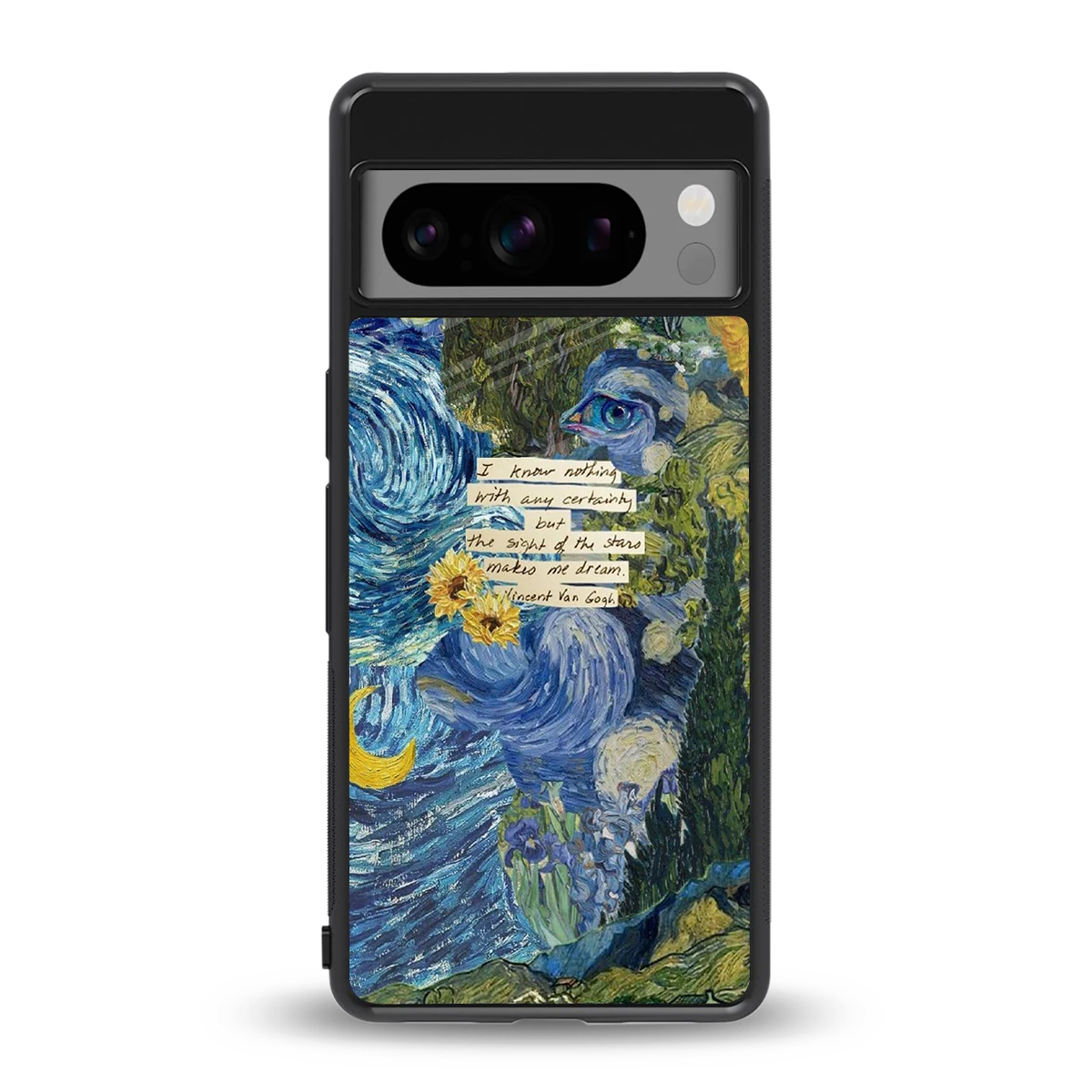 Masterpiece back phone cover | glass case for google pixel 8 pro