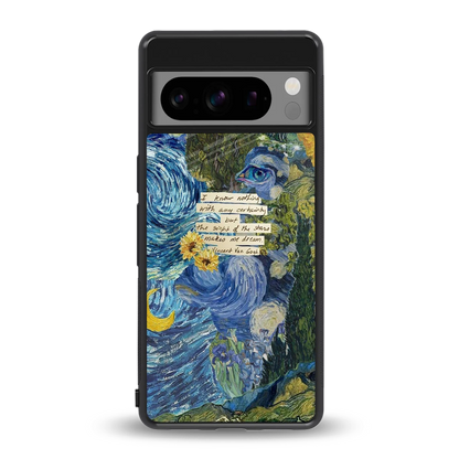 Masterpiece back phone cover | glass case for google pixel 8 pro