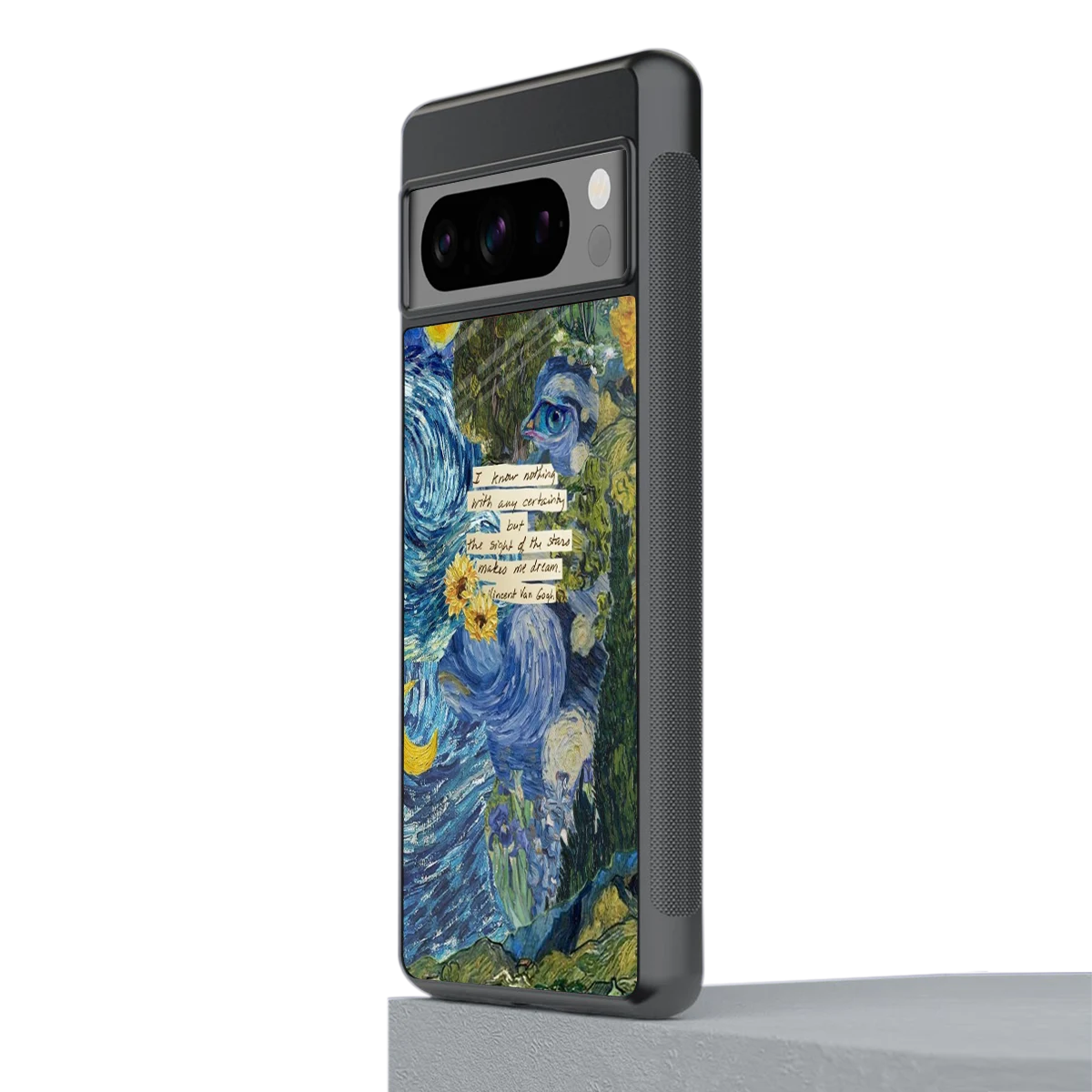 Masterpiece stylish phone case for google pixel 8 pro | glossy glass and slim fit