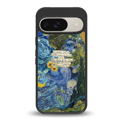 Masterpiece back phone cover | glass case for google pixel 9