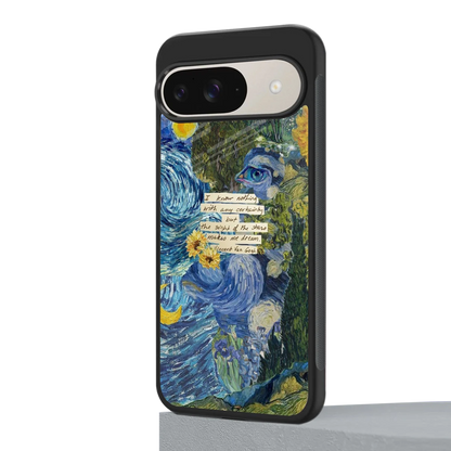 Masterpiece google pixel 9 mobile cover | shockproof glass phone case