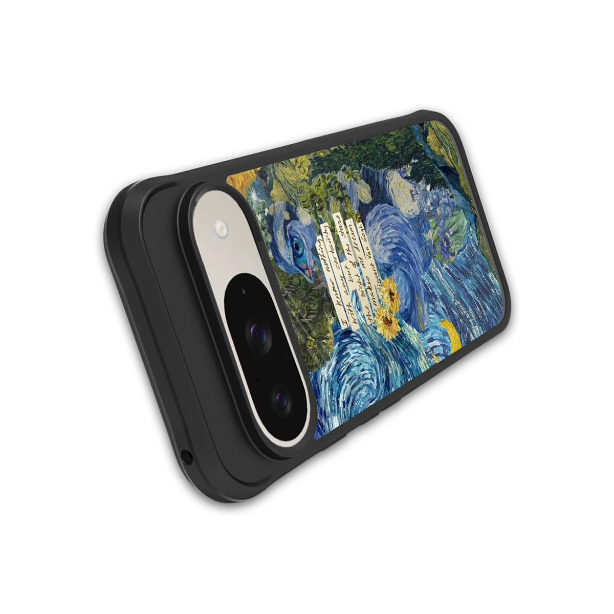 Masterpiece stylish phone case for google pixel 9 | glossy glass and slim fit