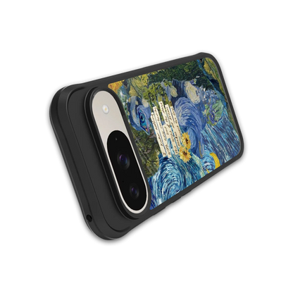 Masterpiece stylish phone case for google pixel 9 | glossy glass and slim fit