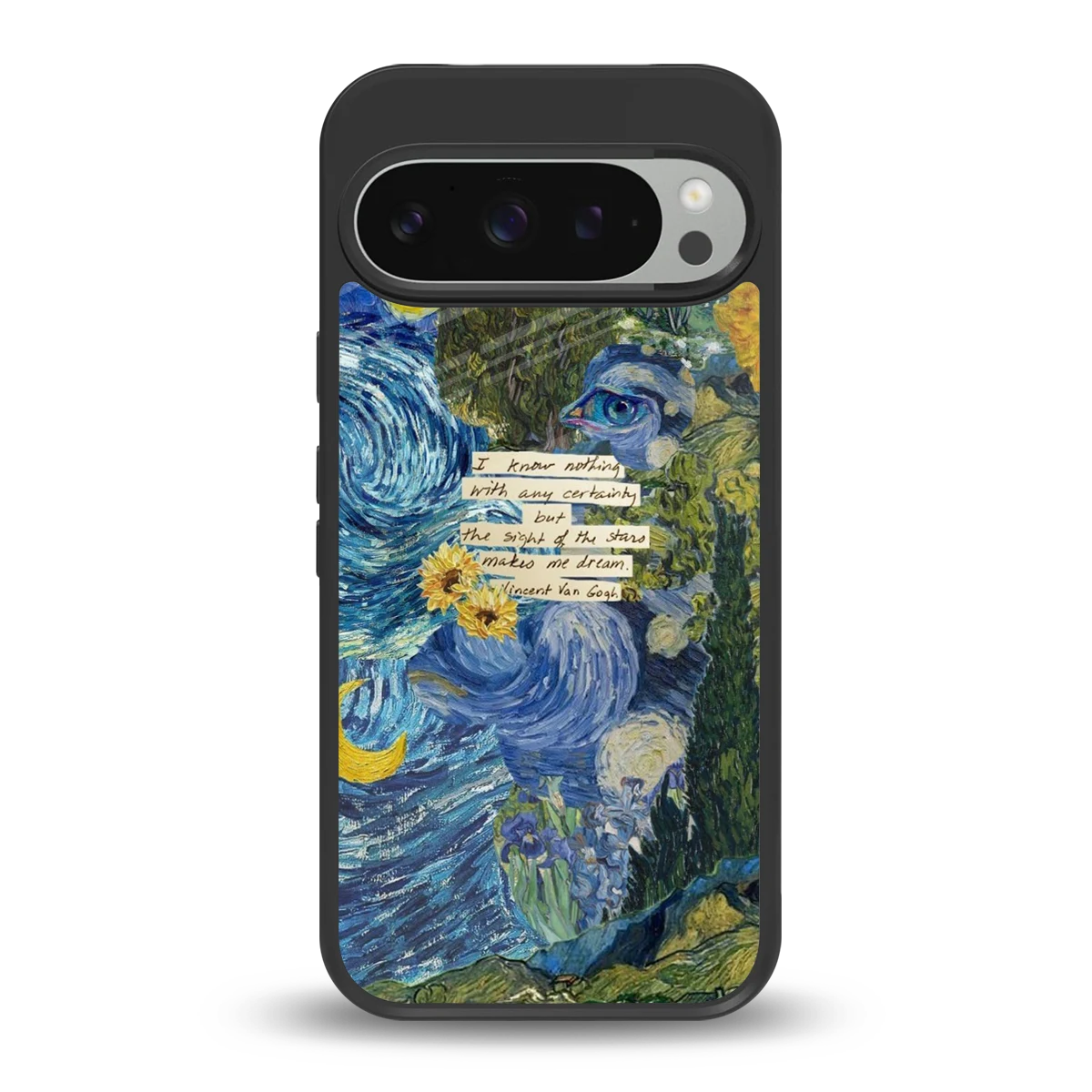 Masterpiece back phone cover | glass case for google pixel 9 pro xl