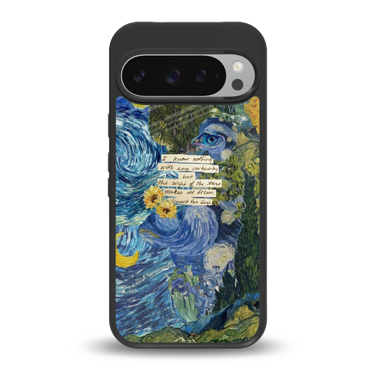 Masterpiece back phone cover | glass case for google pixel 9 pro xl