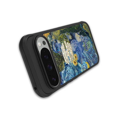Masterpiece stylish phone case for google pixel 9 pro | glossy glass and slim fit