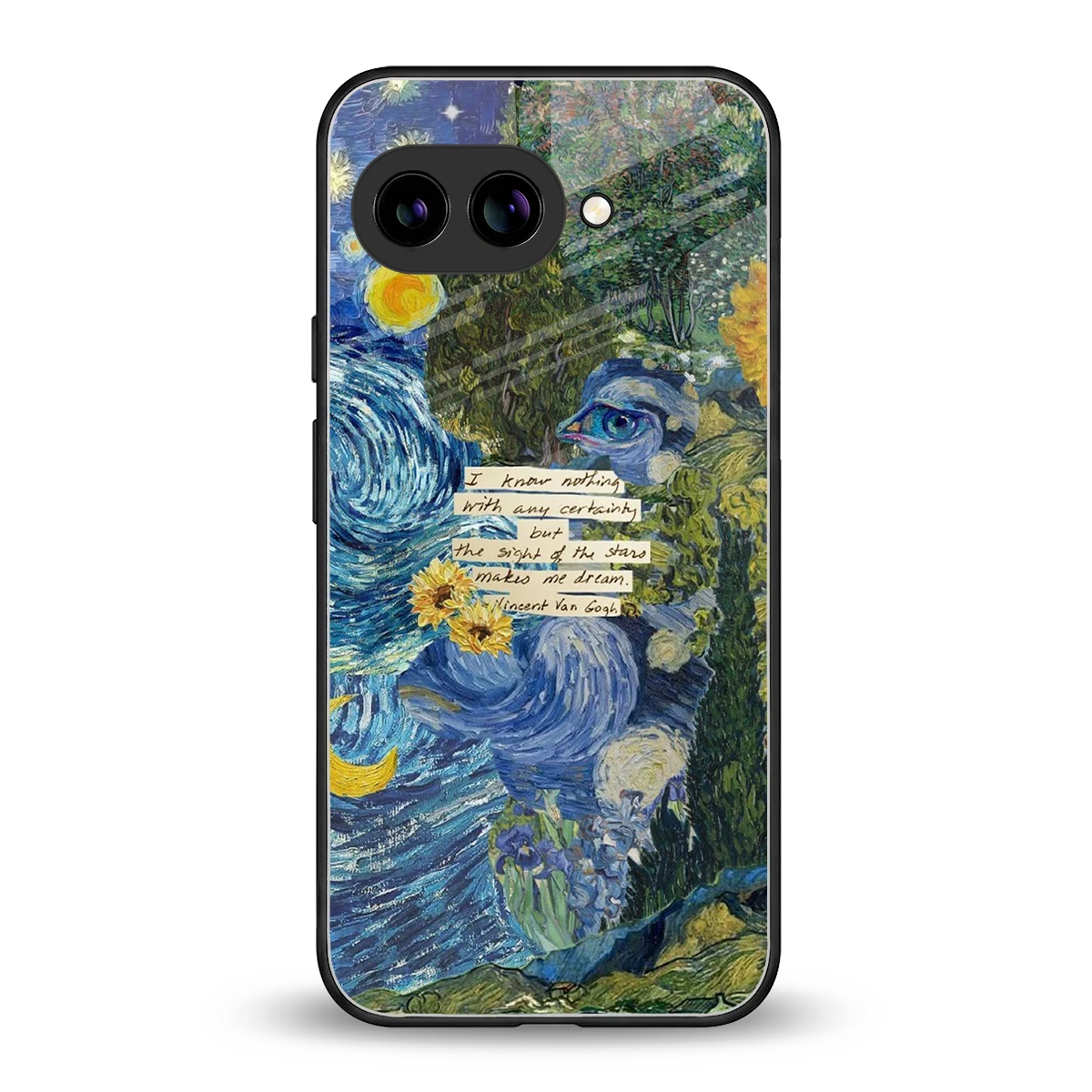 Masterpiece back phone cover | glass case for google pixel 10a