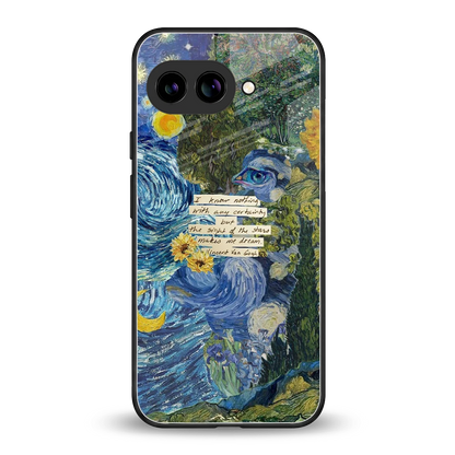 Masterpiece back phone cover | glass case for google pixel 10a