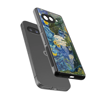 Masterpiece sleek google pixel 10a cover with tempered glass back and TPU edges