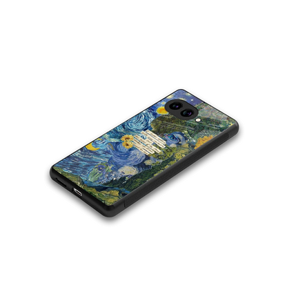Masterpiece stylish phone case for google pixel 10a | glossy glass and slim fit