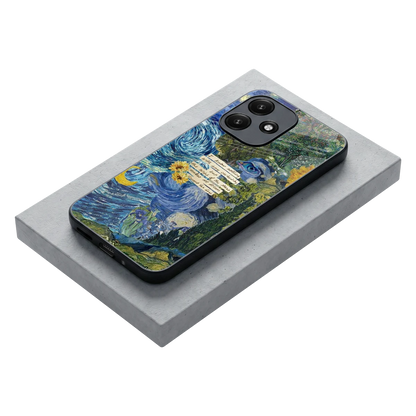 Masterpiece stylish phone case for redmi 12 5g | glossy glass and slim fit