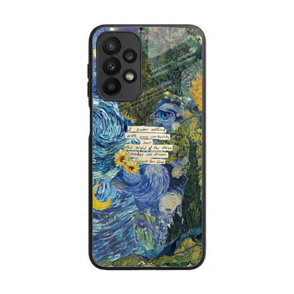 Masterpiece back phone cover | glass case for samsung galaxy a23
