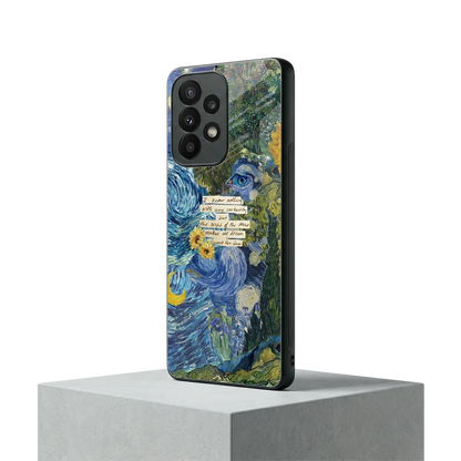 Masterpiece samsung galaxy a23 mobile cover | shockproof glass phone case