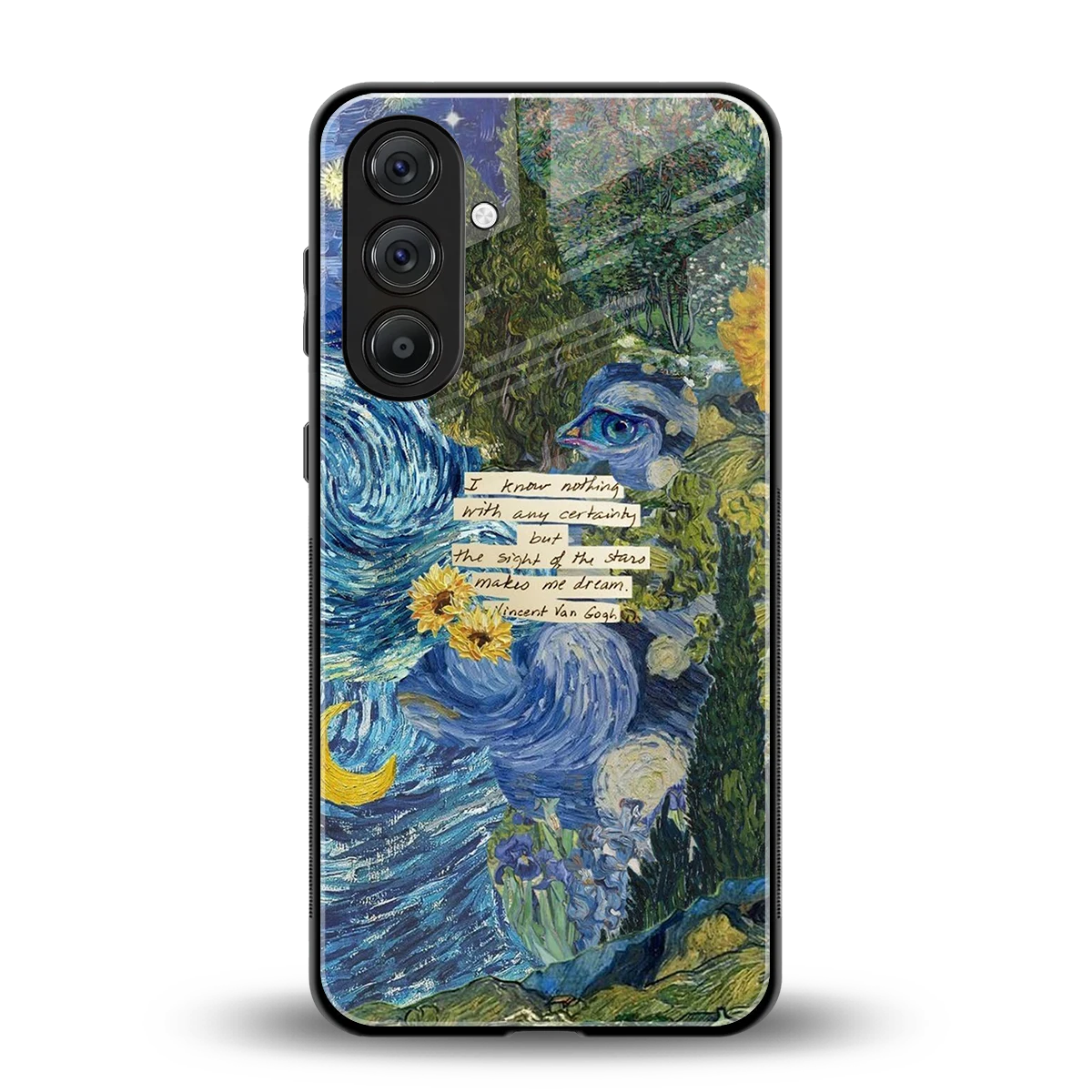 Masterpiece back phone cover | glass case for samsung galaxy a55 5g